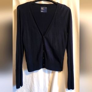 American Eagle navy cardigan